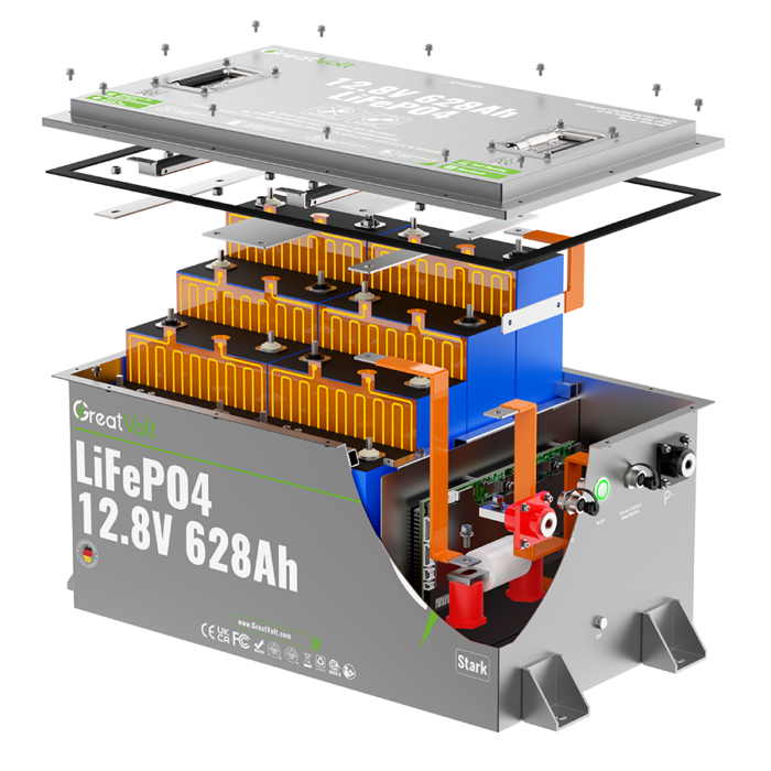 LiFePo4 12V/12.8V 628Ah Battery Pack - Image 2