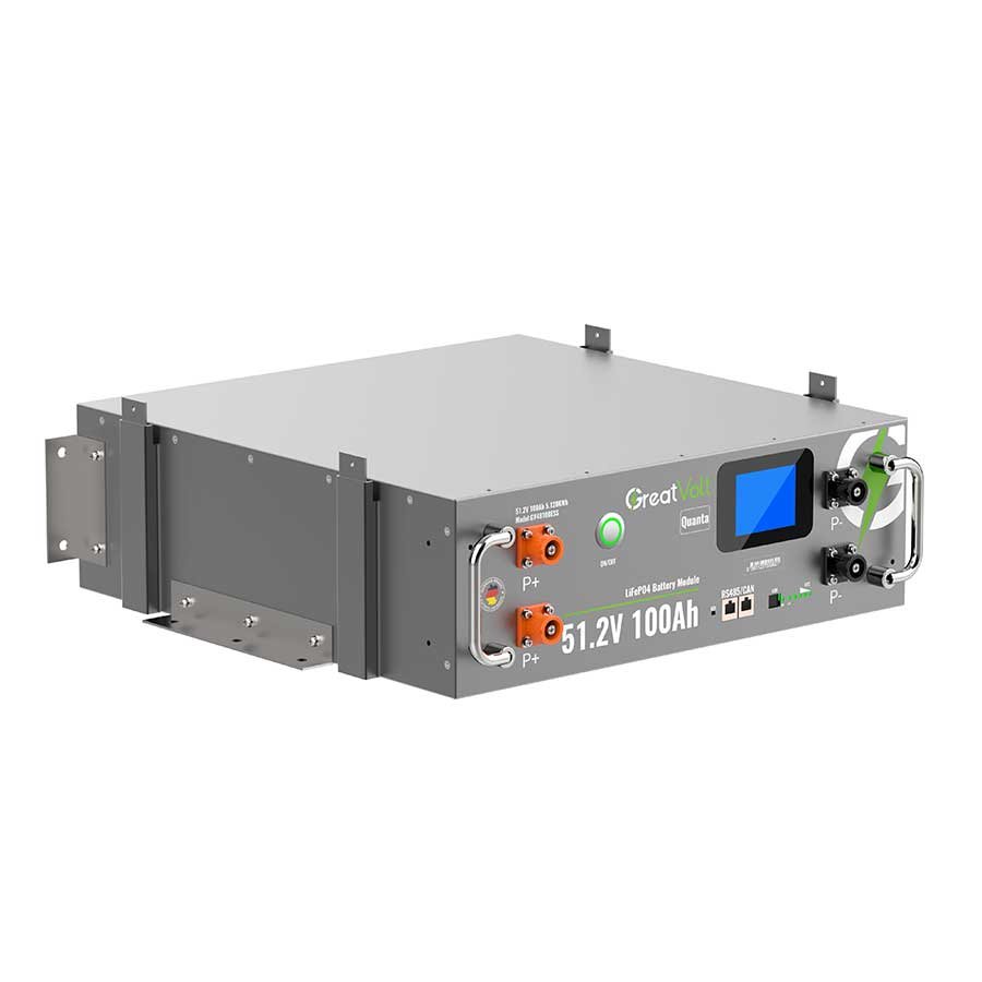 LiFePO4 48V/51.2V 100Ah Energy Storage System with CANBus and Rs485 communicaiton