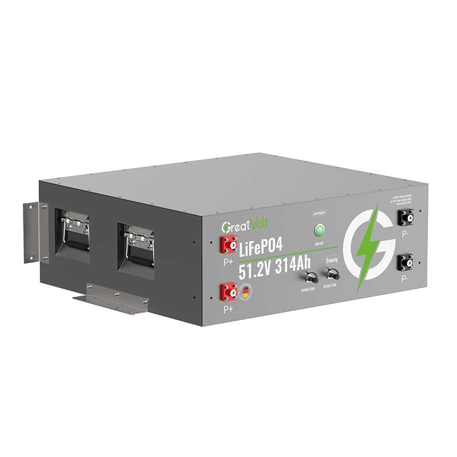LiFePO4 48V/51.2V 314Ah LiFePO4 Battery with CANBus and Rs485 Communication