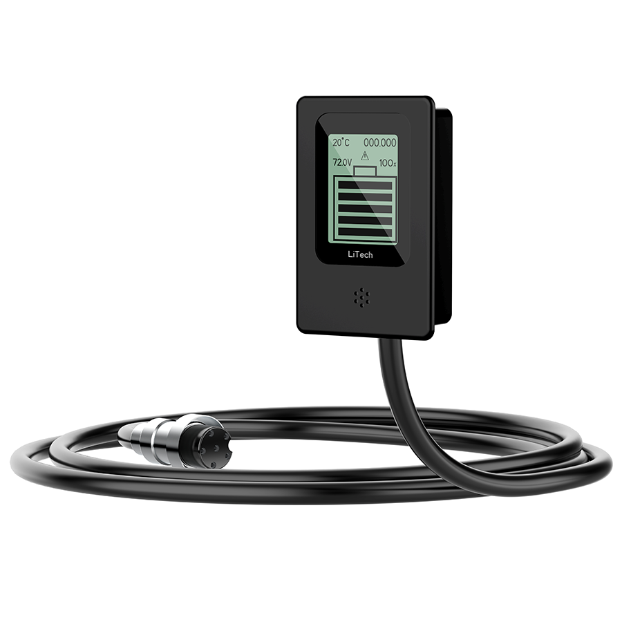 Intelligent LCD Display for Li-ion & LiFePO4 Batteries